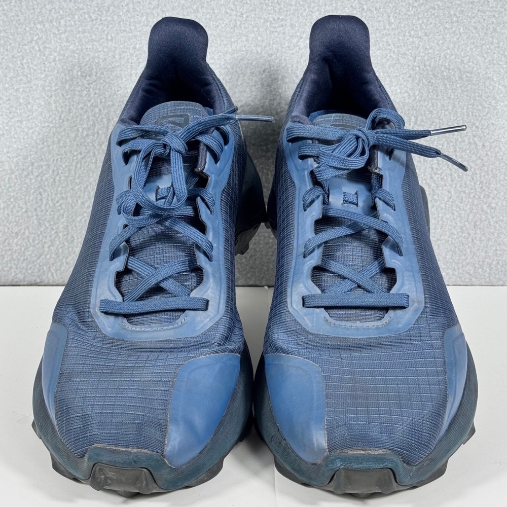 Salomon Alphacross Mens‎ 9 Blue Trail Running Shoes 407982 Superfeet Ripstop